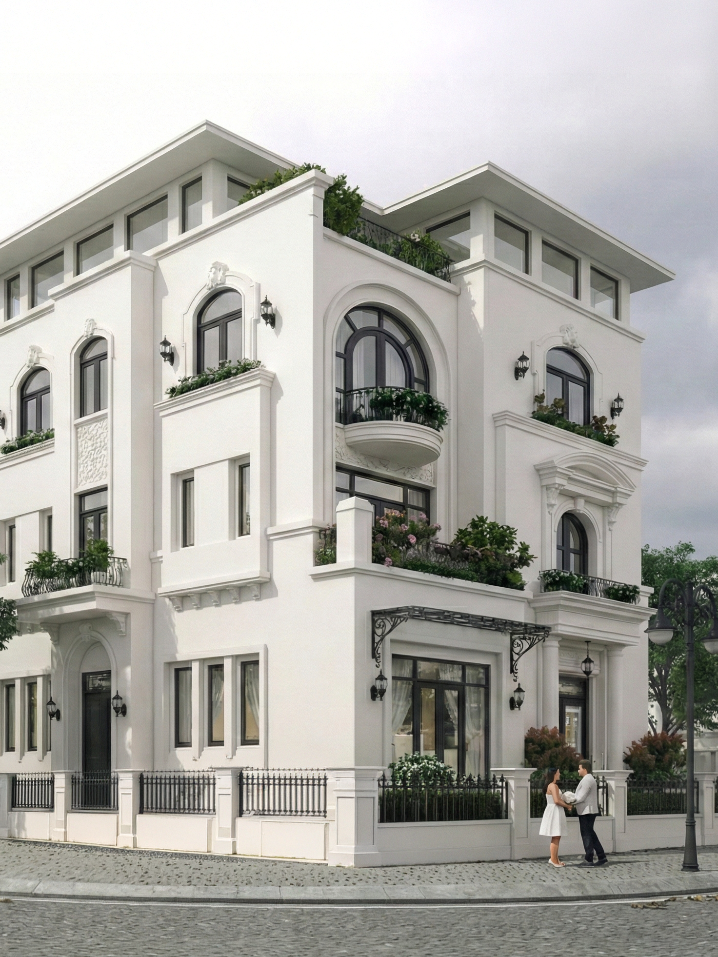 Bản vẽ thi công biệt thự 01